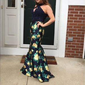 Jovani mermaid style prom dress